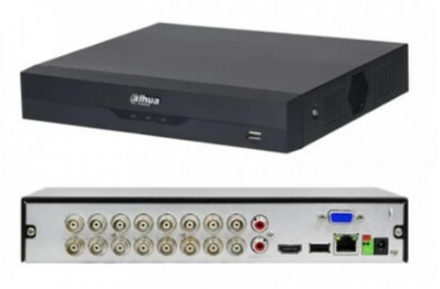 Dahua XVR5116HS-I3 16 Kanal 1080P 1X10TB 5Mp Destekli DVR Kayıt Cihazı