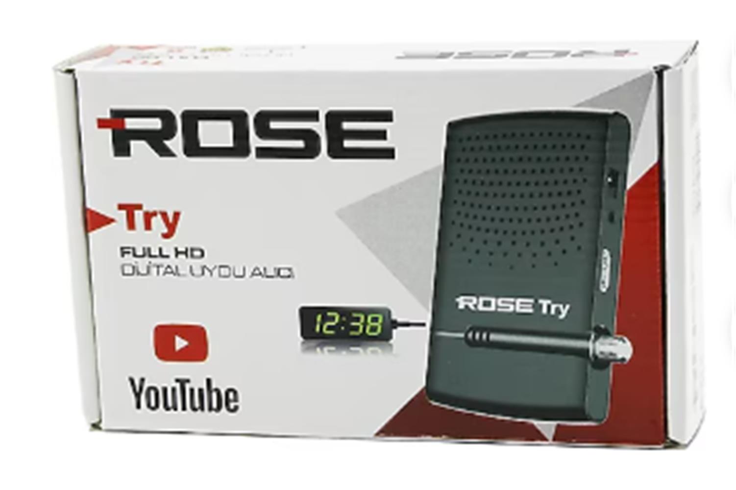 Rose Try Full Hd Digital Uydu Alıcısı 