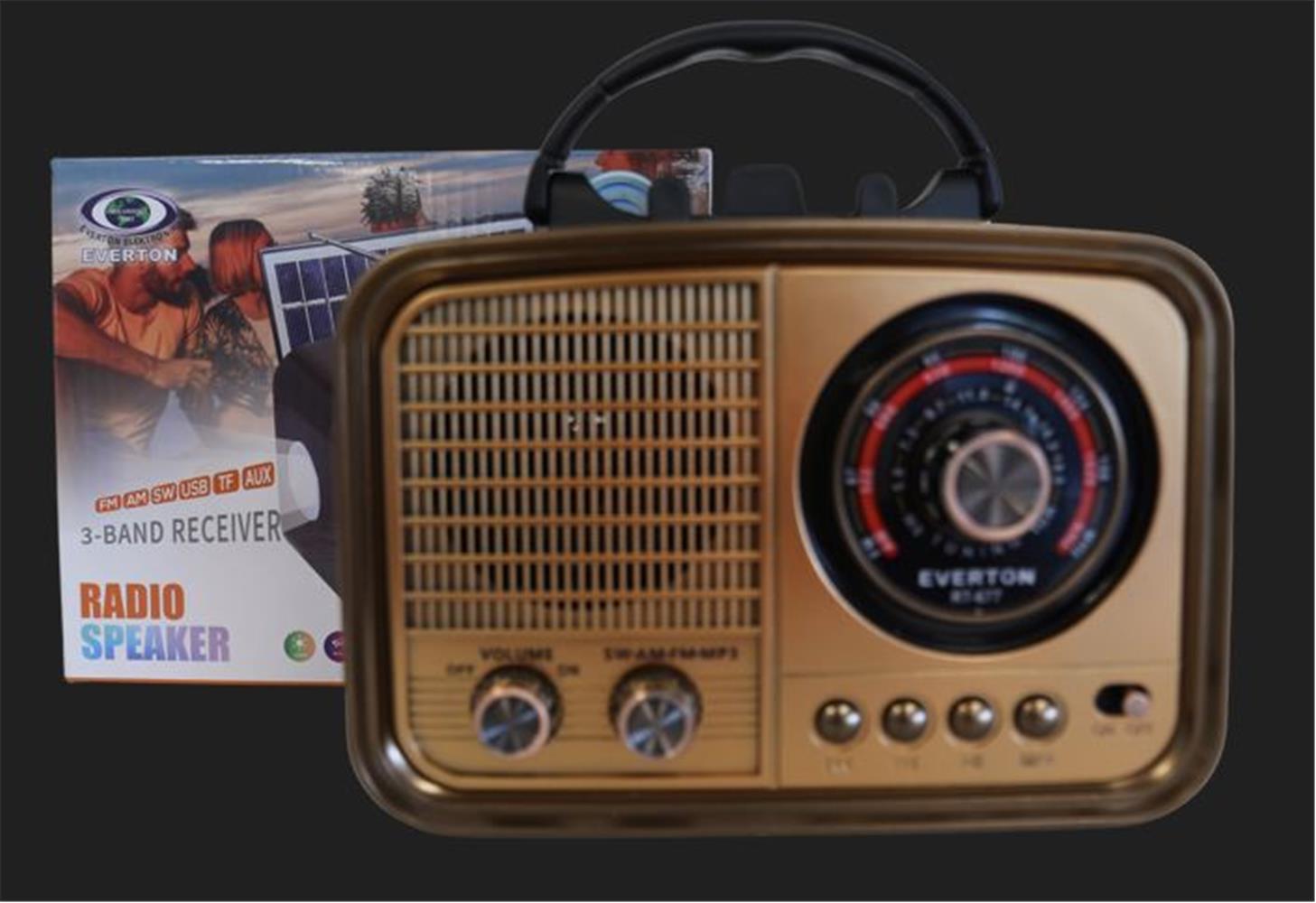Everton RT-677 Bluetooth-USB-SD-AUX-TF Nostaljik Radyo