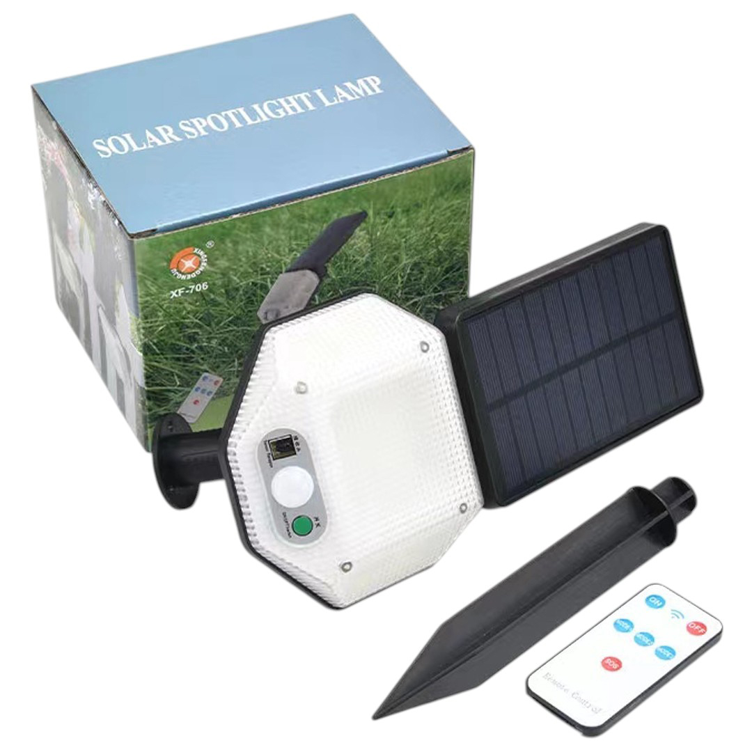 POWERMASTER PM-14917 SENSÖRLÜ KUMANDALI 3 KADEMELİ SOLARLI BAHÇE AYDINLATMA LAMBASI