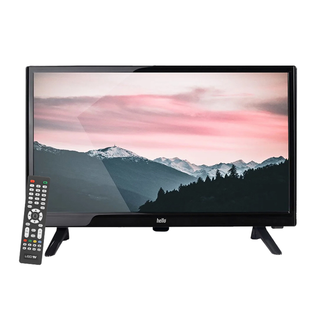 HELLO HL-1900 19 AUDIO IN-RCA-VGA-HDMI-USB 12 VOLT ADAPTÖRLÜ FULL HD LED MONİTÖR+HOPARLÖR (45 CMX32 CM)