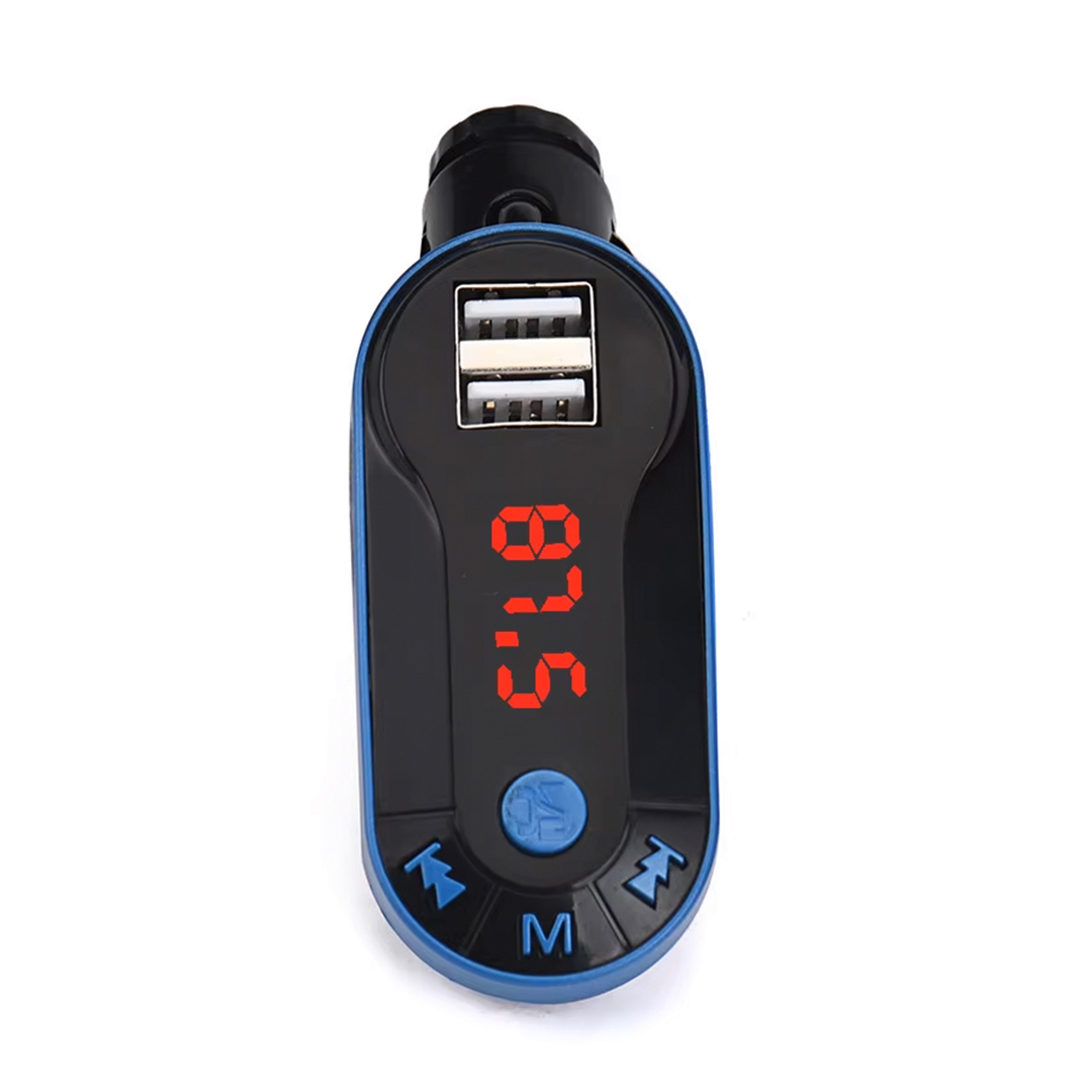 HELLO HL-19683 BT-FM MODULATÖR ÇİFT USB/SD/MP3 12-24 VOLT HAFIZASIZ BLUETOOTH FM TRANSMITTER