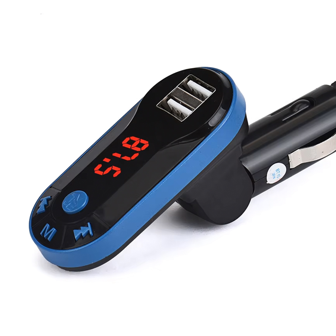 HELLO HL-19683 BT-FM MODULATÖR ÇİFT USB/SD/MP3 12-24 VOLT HAFIZASIZ BLUETOOTH FM TRANSMITTER