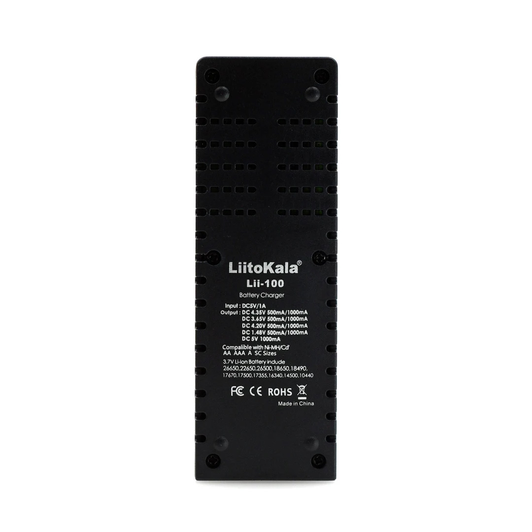 LIITOKALA LII-100 UNİVERSAL AA/AAA/18650/14500/123A AKILLI TEKLİ PİL ŞARJ CİHAZI ALETİ