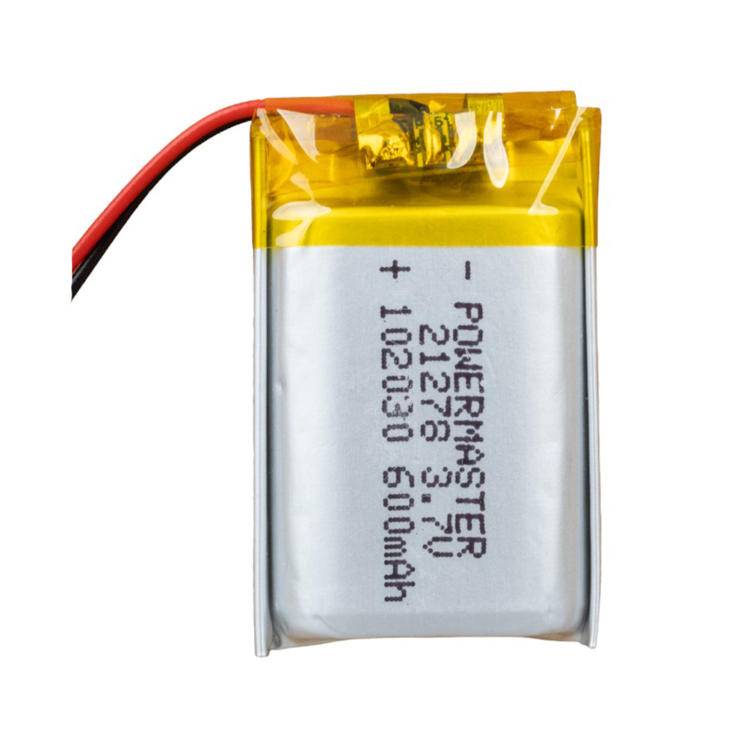 POWERMASTER 102030 3.7 VOLT 600 MAH LİTYUM POLİMER PİL