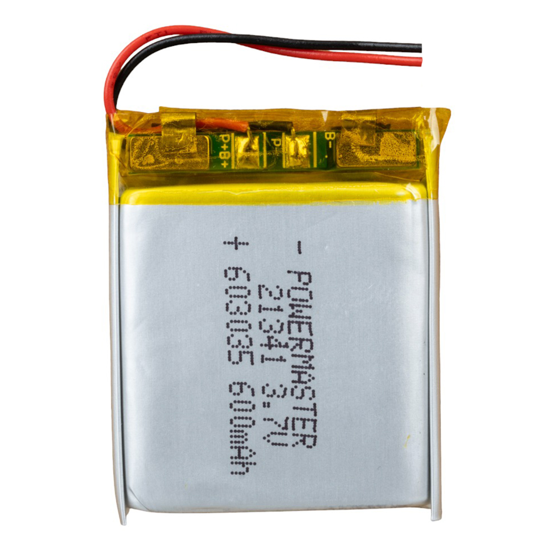 POWERMASTER 603035 3.7 VOLT 600 MAH LİTYUM POLİMER PİL