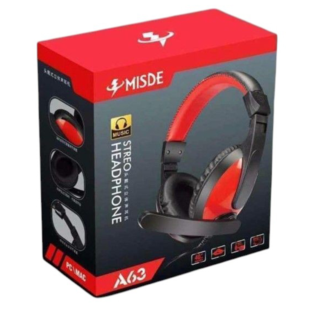 MAGICVOICE X6 MİSDE 3.5MM AUX GİRİŞLİ STEREO MİKROFONLU KULAK ÜSTÜ OYUNCU KULAKLIK