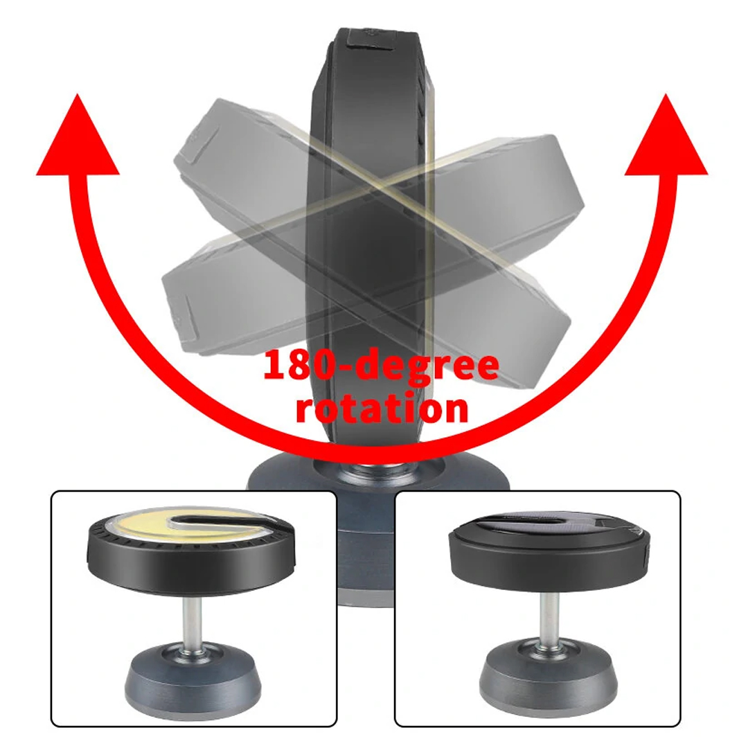 POWERMASTER PM-24564 25 WATT USB - TYPE-C GİRİŞLİ COB LEDLİ TEK YÖNLÜ 180 DERECE SOLAR ÇALIŞMA LAMBASI
