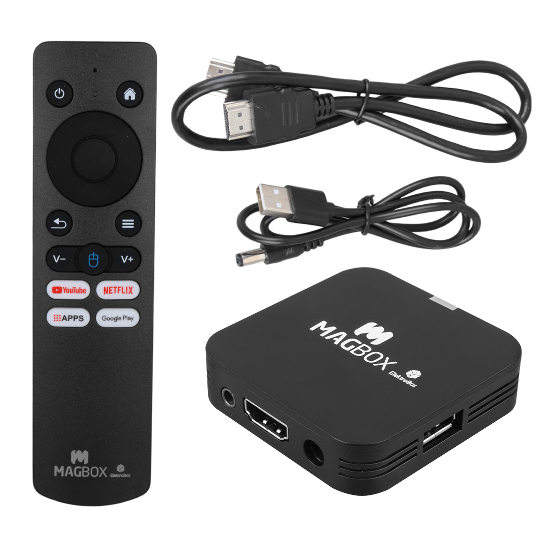 MAGBOX ELECTROBOX 2 GB RAM H313 İŞLEMCİ 16 GB HDD 4K ULTRA HD ANDROID BOX (ANDROID 10)