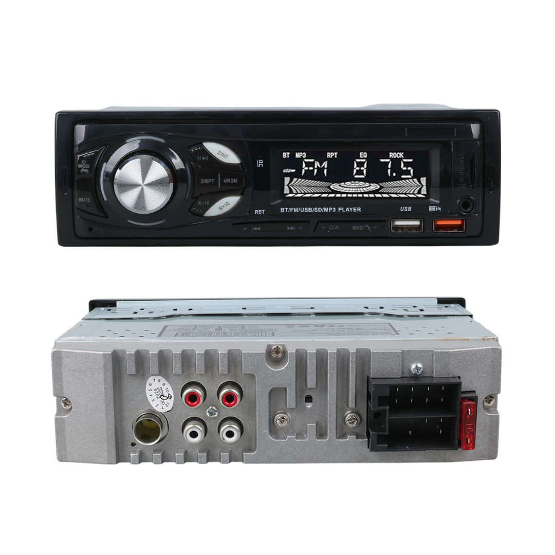 CARSTAR CS-107 7 RENKLİ ÇİFT USB/SD/FM/AUX/BLUETOOTH KUMANDALI OTO TEYP 4X60 WATT