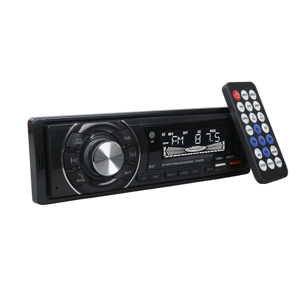 CARSTAR CS-950 7 RENKLİ ÇİFT USB/SD/FM/AUX/BLUETOOTH KUMANDALI OTO TEYP 4X60 WATT