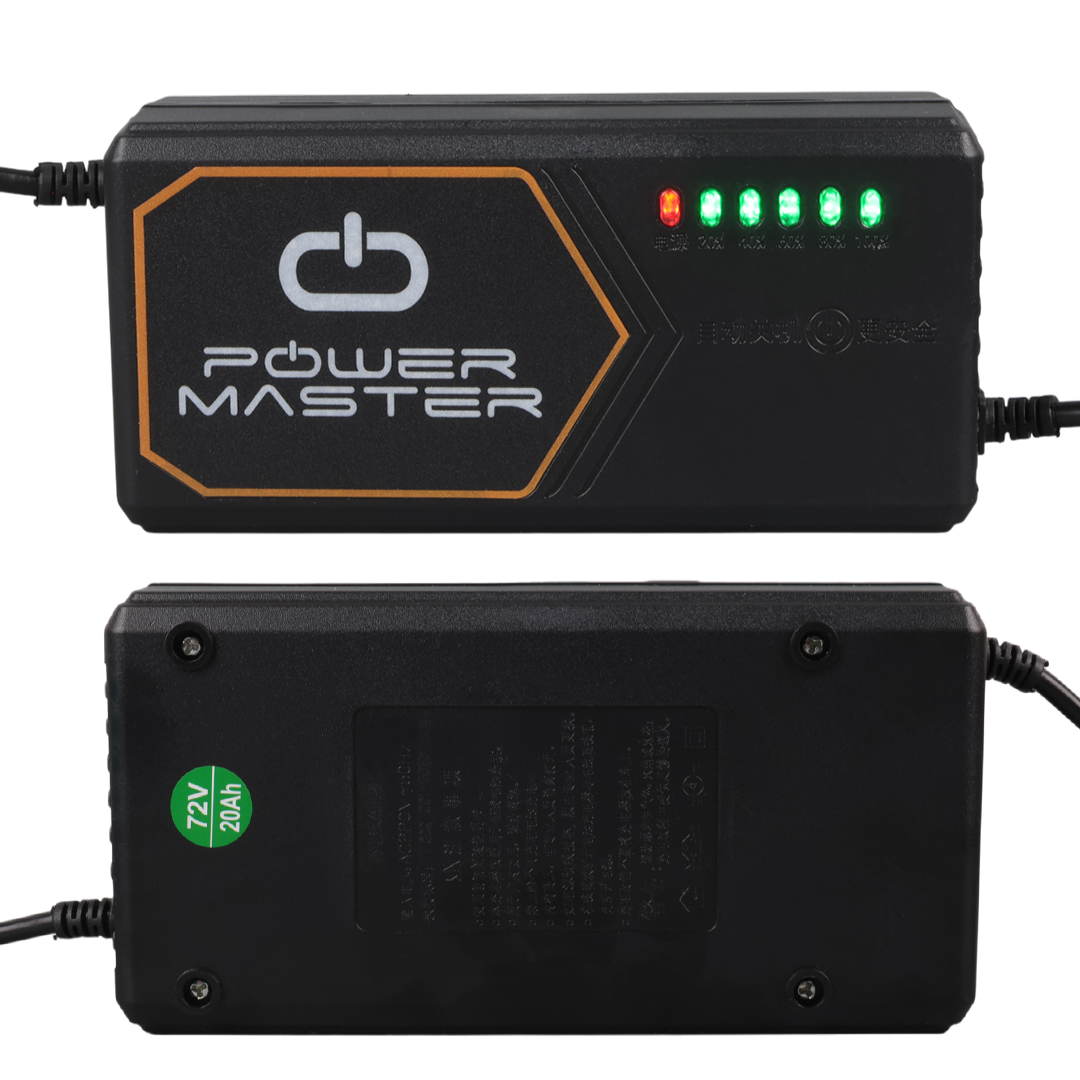 POWERMASTER PM-31125 72 VOLT - 20 AMPER ELEKTRİKLİ BİSİKLET ŞARJ CİHAZI