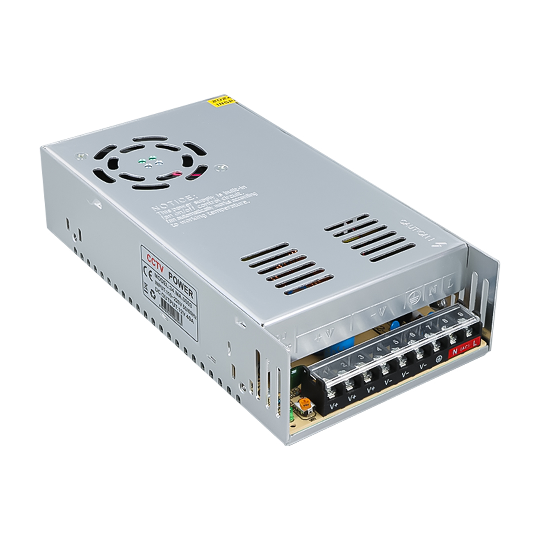 POWERMASTER 34.MA.0003 BS-1140A 12 VOLT - 40 AMPER FANLI METAL KASA ADAPTÖR