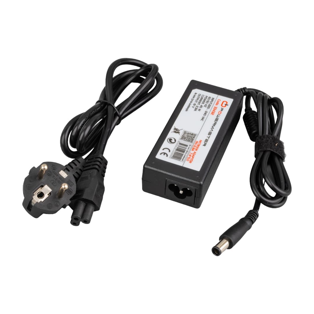 POWERMASTER PM-33432 19.5 VOLT - 2.31 AMPER 7.4*5.0 MM UÇLU ADAPTÖR (DELL NOTEBOOK)