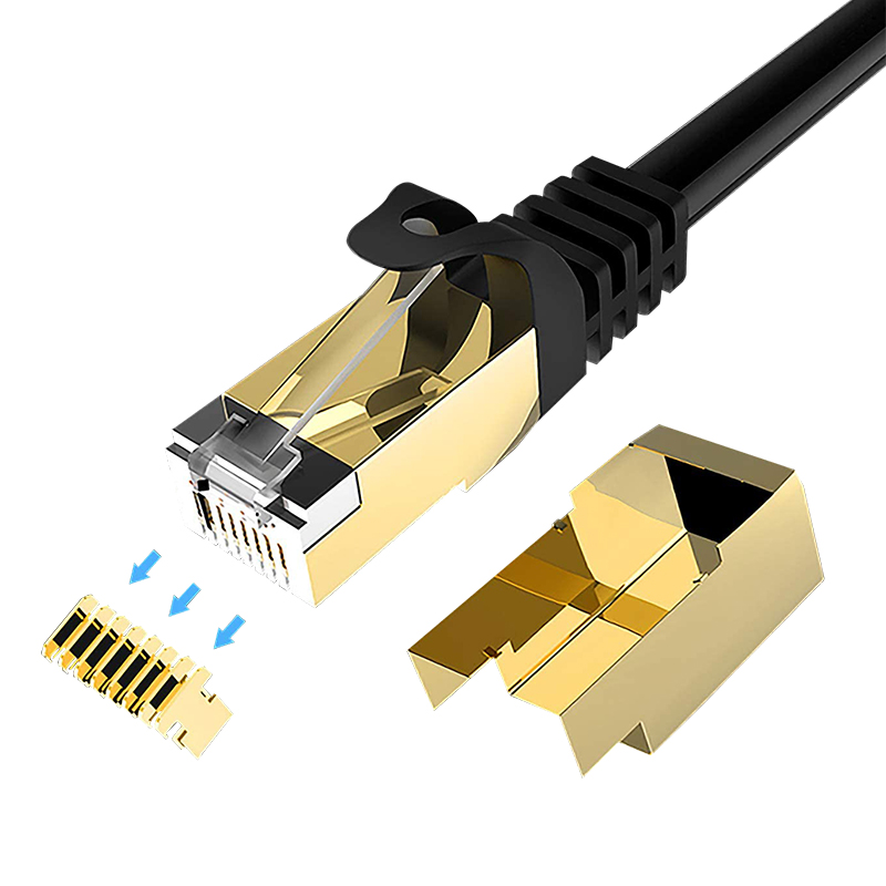 POWERMASTER PMCAT730 30 METRE SİYAH CAT7 KABLO