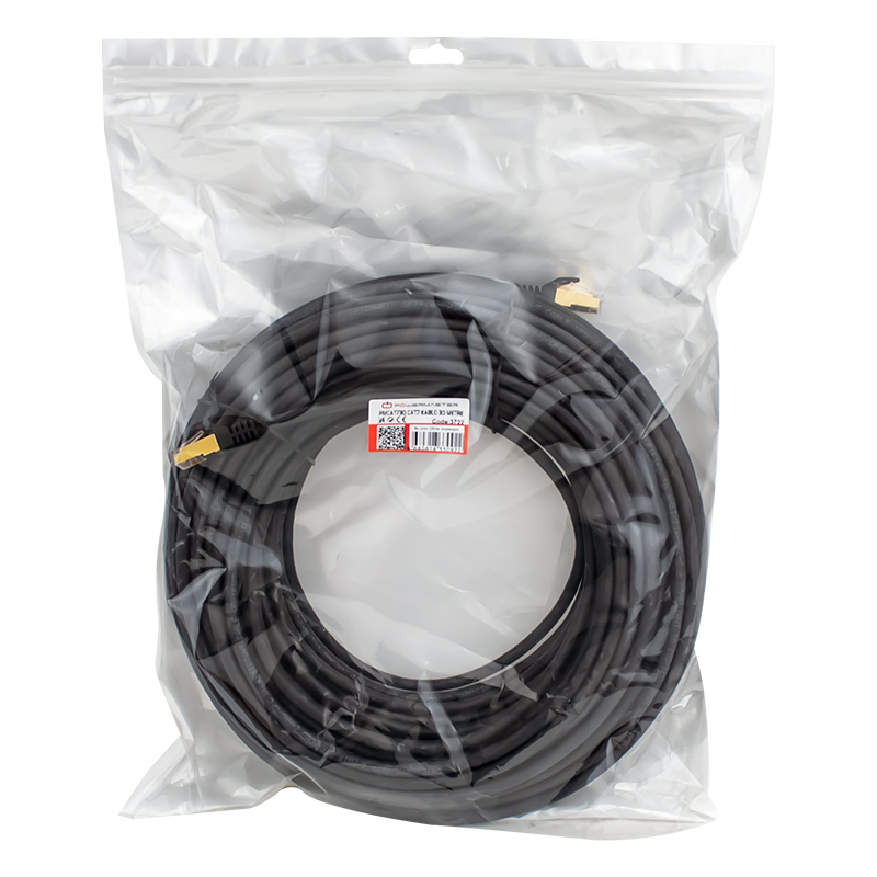 POWERMASTER PMCAT730 30 METRE SİYAH CAT7 KABLO