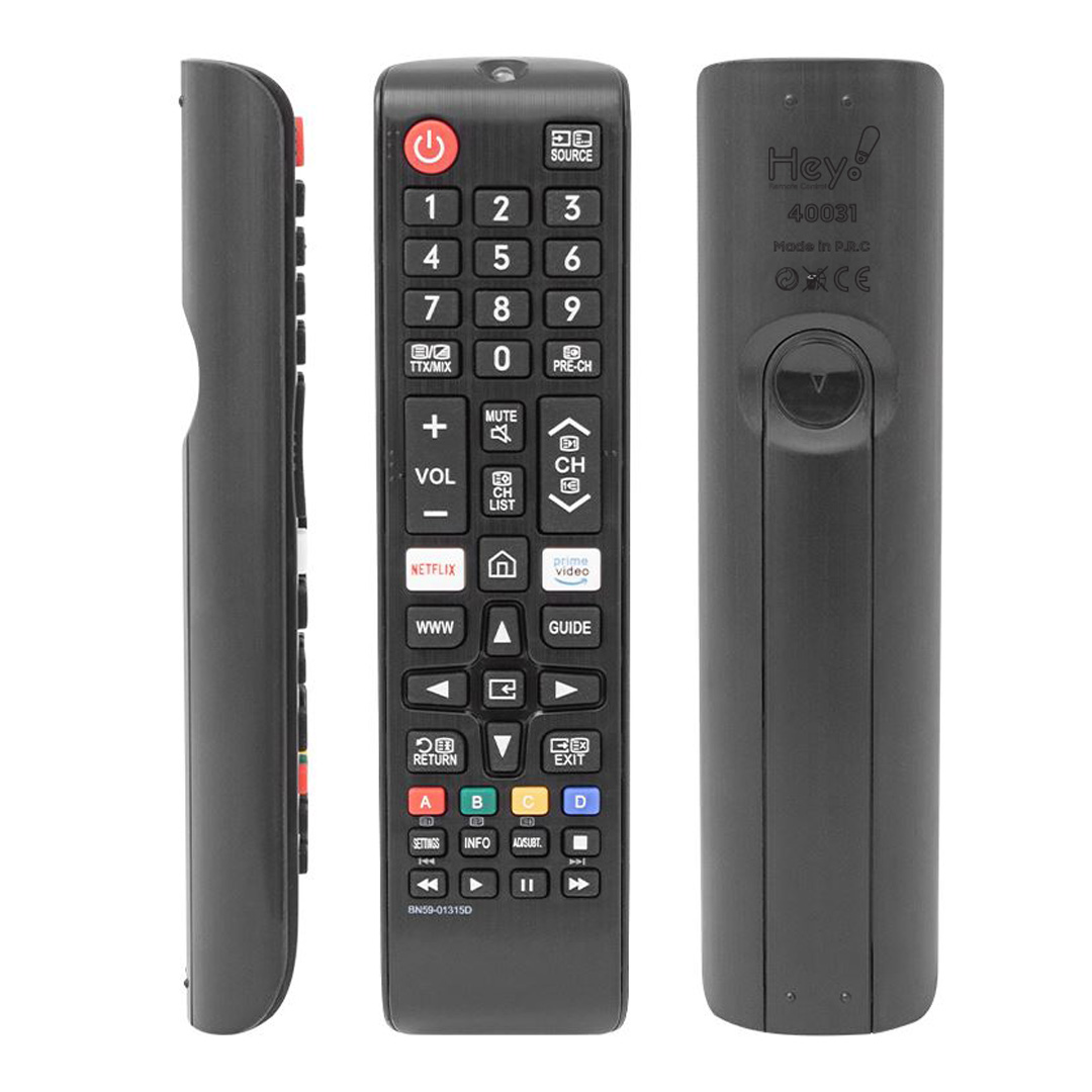 HEY KL SAMSUNG NETFLIX-PRIME VIDEO TUŞLU LCD LED TV KUMANDA (40031=19844)