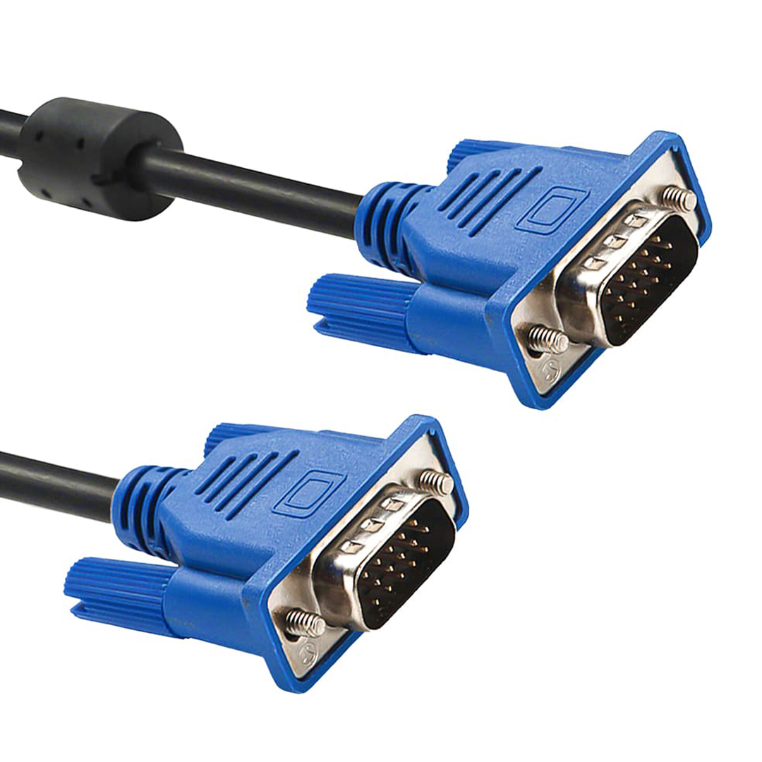 POWERMASTER VGA155 15 PİN 3+6 ERKEK/ERKEK 5 METRE VGA KABLO