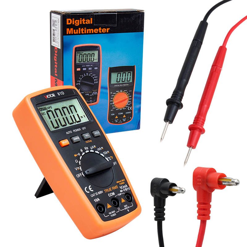 POWERMASTER VICTOR 81D MULTİMETRE DİJİTAL ÖLÇÜ ALETİ