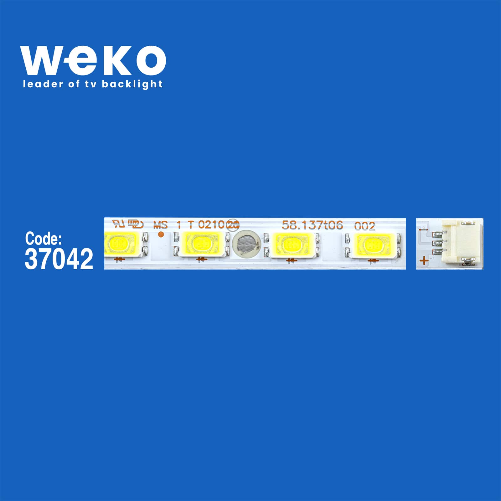 WKSET-6306 37042X4  STA370A03_44 58.137T06 002 4 ADET LED BAR (44LED)