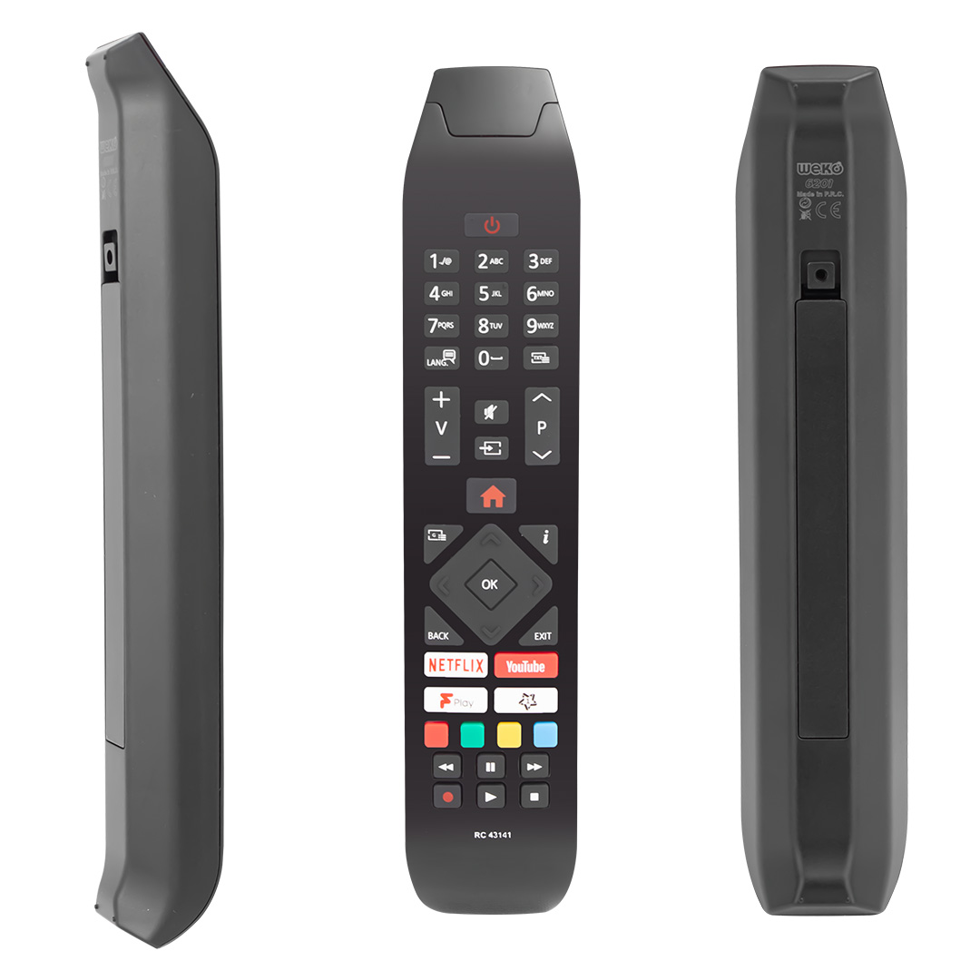 WEKO KL VESTEL RC43141 H0297C NETFLIX-YOUTUBE TUŞLU LCD LED TV KUMANDA