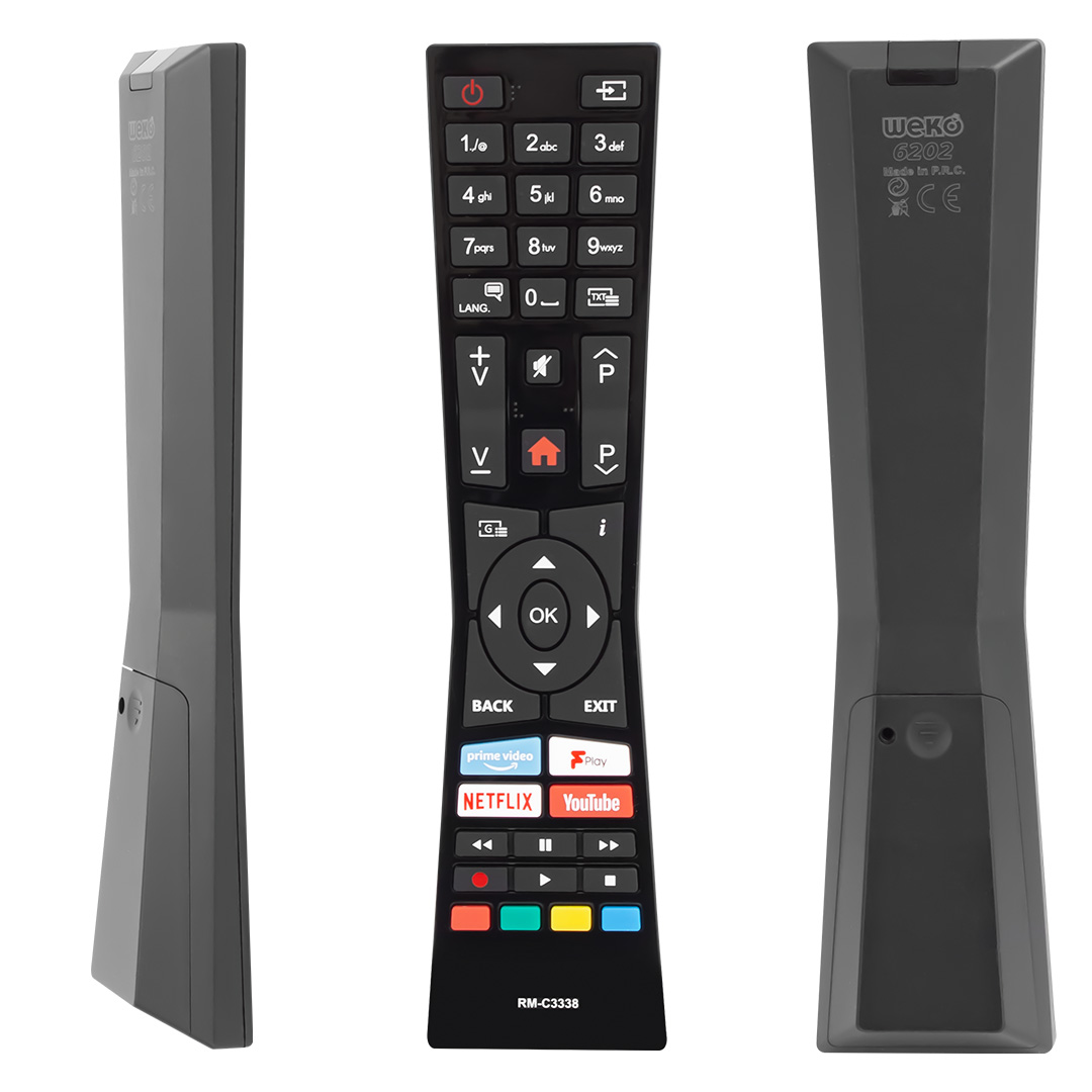 WEKO KL VESTEL RM-C3338 H0360A NETFLIX-YOUTUBE-PRIME VIDEO TUŞLU LCD LED TV KUMANDA