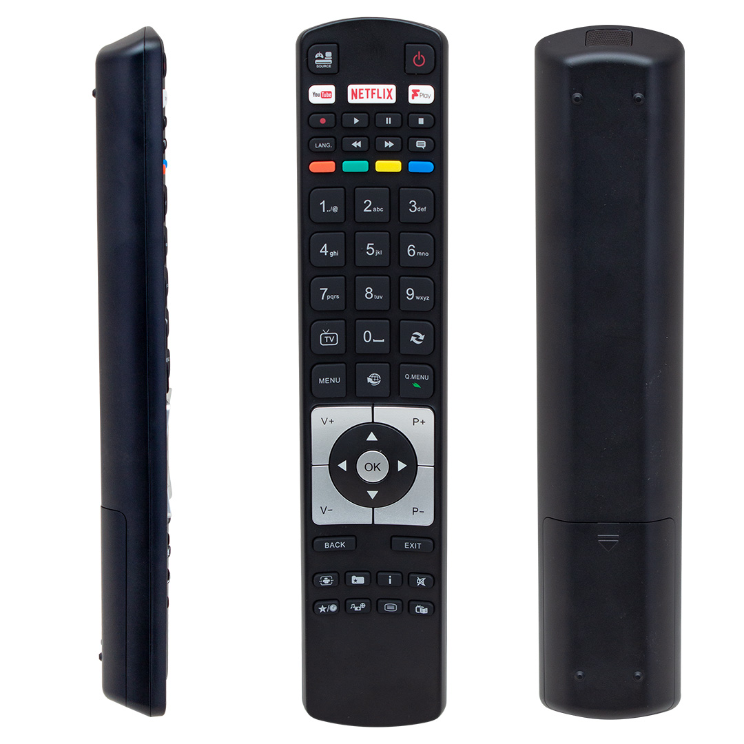 WEKO KL VESTEL RC 5118F BLACK FPLAY NETFLIX-YOUTUBE-PLAY TUŞLU LCD LED TV KUMANDA
