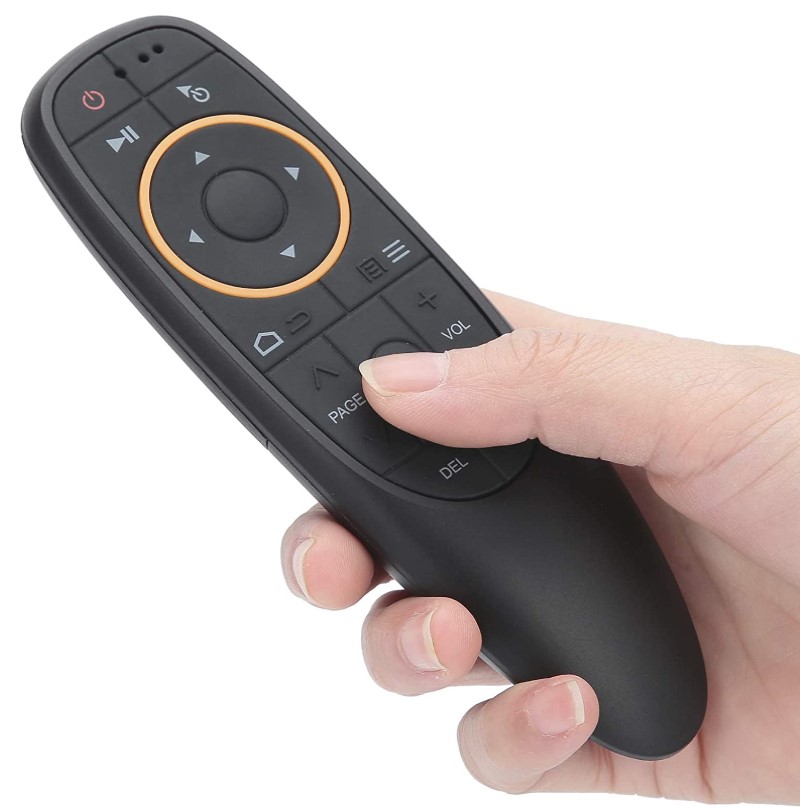 WEKO KR G10 ANDROID-WINDOWS-MAC-LINUX-TV BOX UYUMLU SES KOMUTLU AIR MOUSE 2.4GHZ SMART TV AKILLI KUMANDA ES-22331