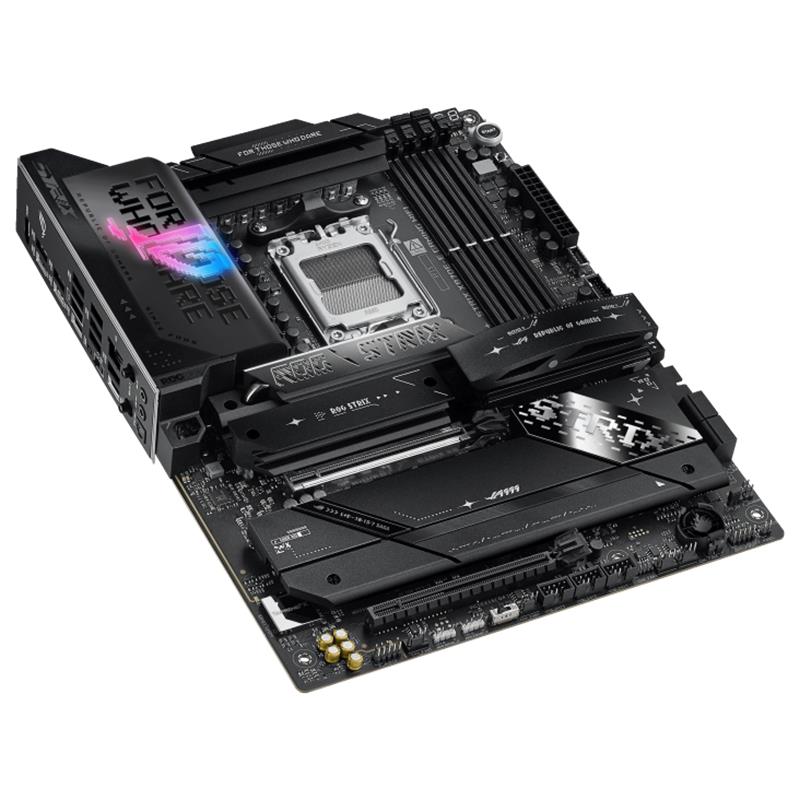 ASUS ROG STRIX X870E-E GAMING WIFI DDR5 8000MHZ 1XHDMI 1XDP 4XM.2 ATX AM5 (AMD AM5 9000/8000/7000 SERİLERİ İLE UYUMLU) 