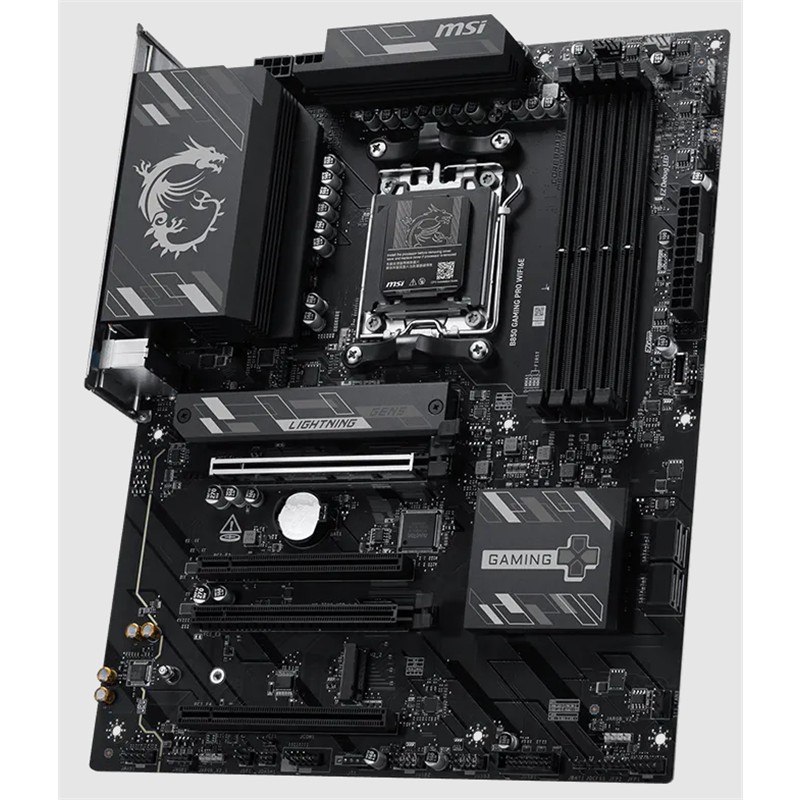 MSI MB B850 GAMING PRO WIFI6E DDR5 8200MT/S 1XHDMI 1XDP 2XM.2 USB ATX AM5 (AMD AM5 9000/8000/7000 SERİ İLE UYUMLU) 