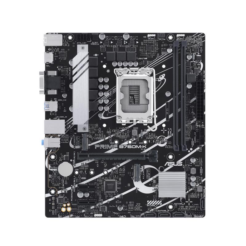 ASUS PRIME B760M-K DDR5 8000MHZ 1XVGA 1XHDMI 2XM.2 USB 3.2 MATX 1700P (12. / 13. VE 14. NESİL İŞLEMCİ UYUMLU) 