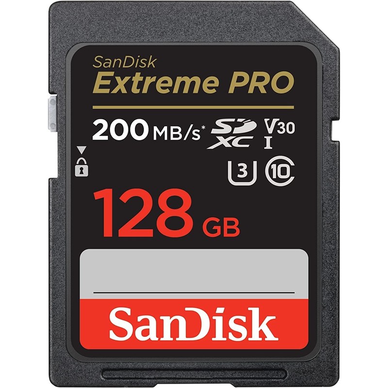 128GB SANDISK EXTREME PRO SDCX UHS-I SDSDXXD-128G-GN4IN 