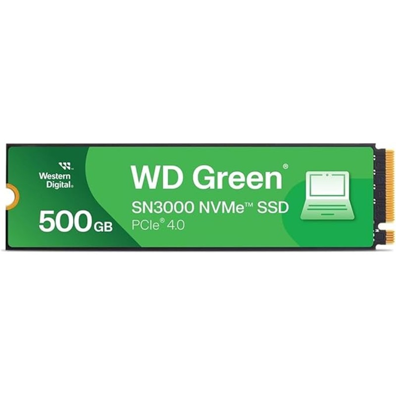 500 GB WD GREEN SWN3000 NVME 5000MB/S 4000MB/S WDS500G4G0E 