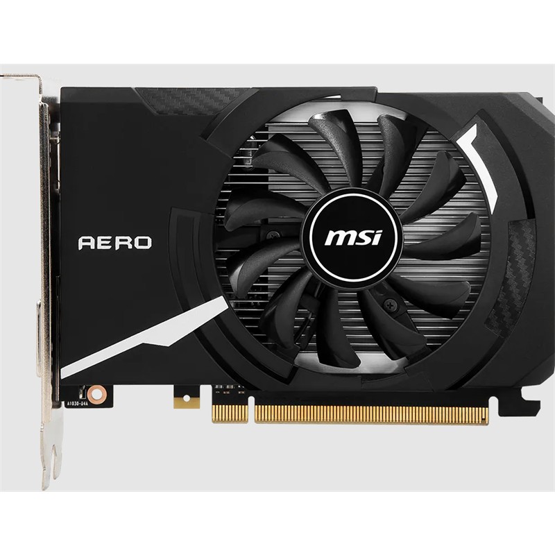 MSI GEFORCE GT1030 AERO ITX 2GD4 OC 2GB DDR4 64BIT1XHDMI 1XDVI EKRAN KARTI 