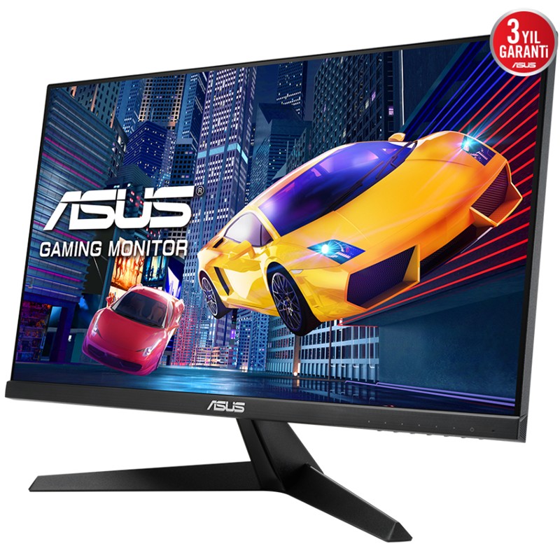 23.8 ASUS VY249HGR IPS 1MS 120MHZ 1XVGA 1XHDMI FHD1920X1080 FLICKER FREE VESA SİYAH 