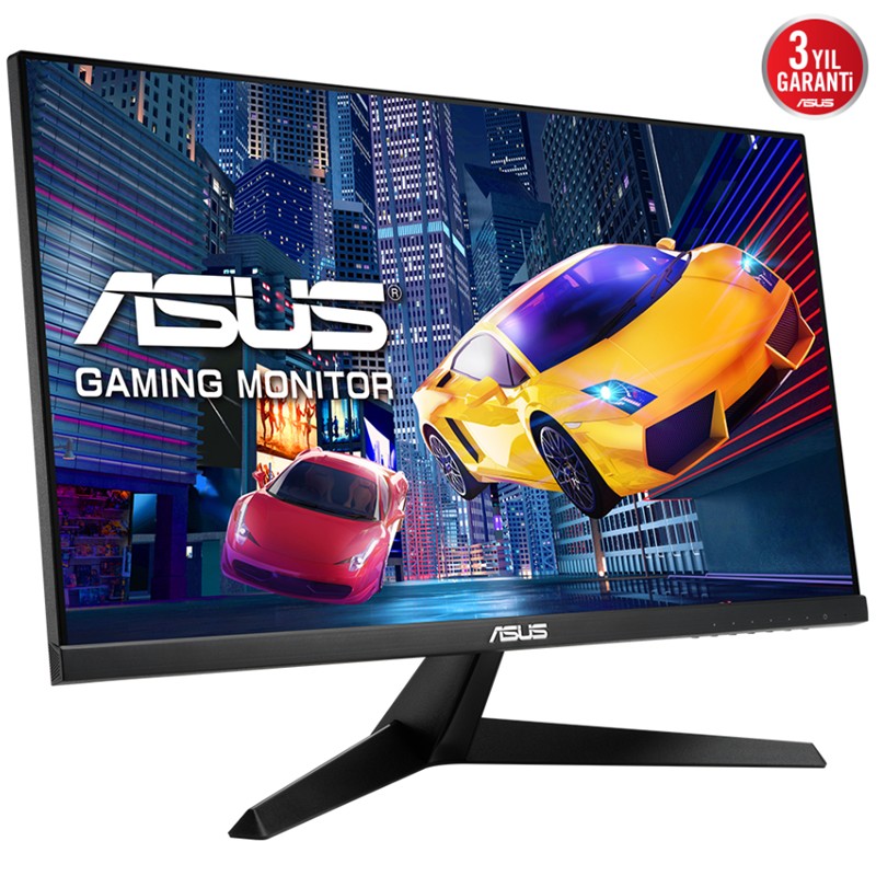 23.8 ASUS VY249HGR IPS 1MS 120MHZ 1XVGA 1XHDMI FHD1920X1080 FLICKER FREE VESA SİYAH 