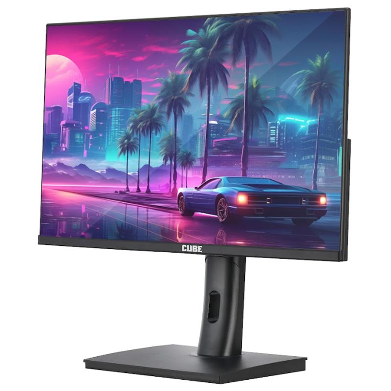 27 CUBE PA-27V165F VA 1MS 165HZ 2XHDMI 2XDP 2K QHD 2560X1440 FREESYNC YUKSEKLIK AYARI VESA PIVOT RGB SIYAH SIFIR OLU PIX