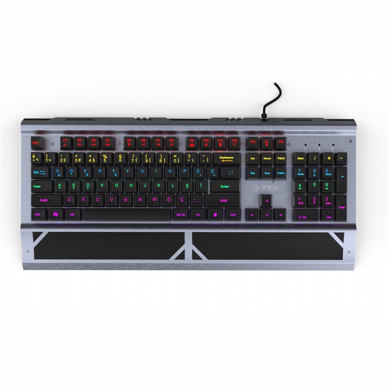 INCA IKG-440T EMPOUSA  BLUE SWİTCH ANTİ-GHOST MEKANİK  GAMING KLAVYE 