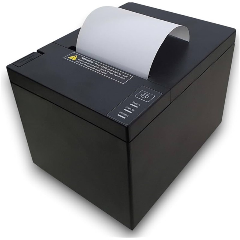 XPRINTER XP-Q807K 203DPI DİREKT TERMAL USB+ETHERNET OTOMATİK KESİCİ FİŞ YAZICI 