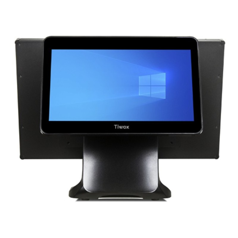 TIWOX TP-6610D 18.5" I5 10.NESİL 256GB NWME SSD 16GB DDR4 RAM 1366X768 DOKUNMATİK POS PC +13.2" MÜŞTERİ EKRANLI 