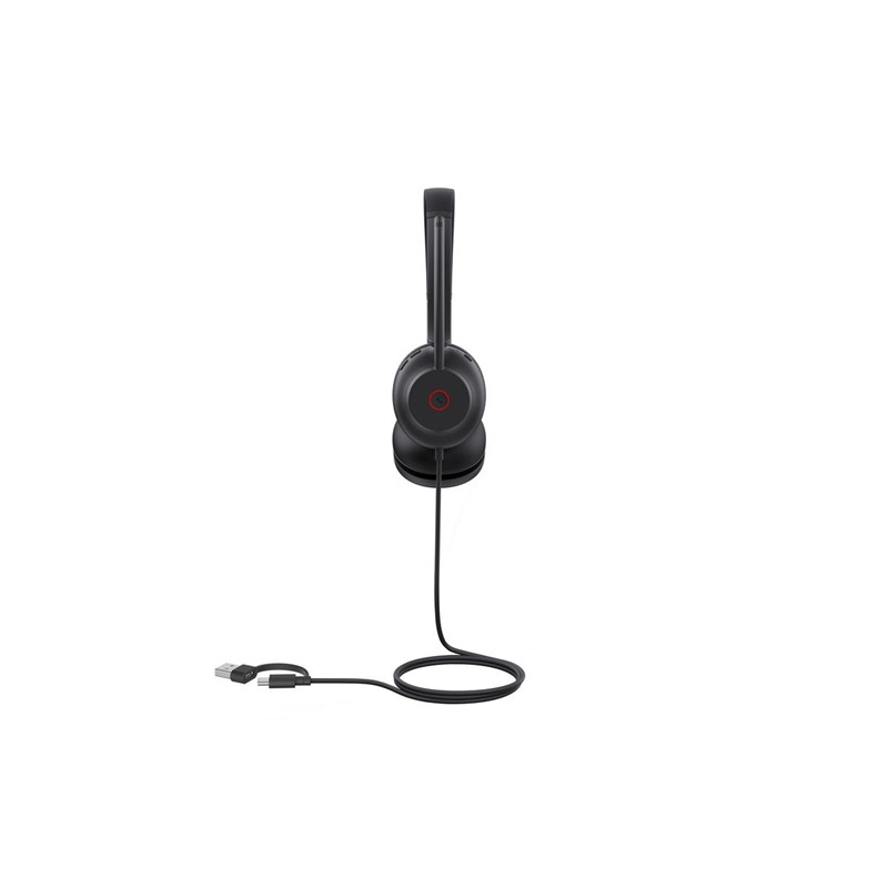 YEALINK UH35 DUAL UC USB-C/A TEAMS UYUMLU ÇİFT TARAFLI TAÇLI KULAKLIK 