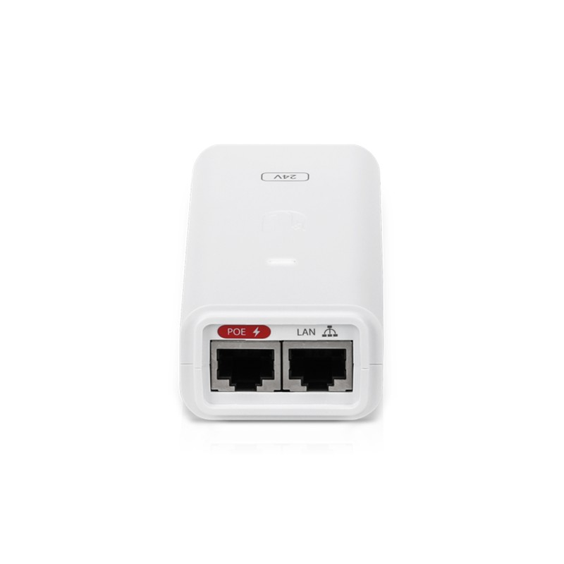 UBIQUITI POE-24-12W-G-WH 24VOLT 12WATT GIGABIT PORT POE ADAPTÖR 
