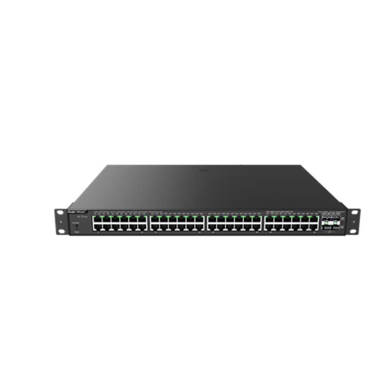 RUIJIE REYEE RG-NBS3100-48GT4SFP-P 48 PORT GIGABIT + 4X1GB SFP UPLINK 370W POE YÖNETİLEBİLİR RACKMOUNT SWITCH 