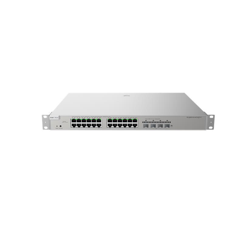 RUIJIE REYEE RG-NBS5100-24GT4SFP-P 24 PORT GIGABIT + 4X1GB SFP UPLINK L3 YÖNETİLEBİLİR 370W POE SWICH 