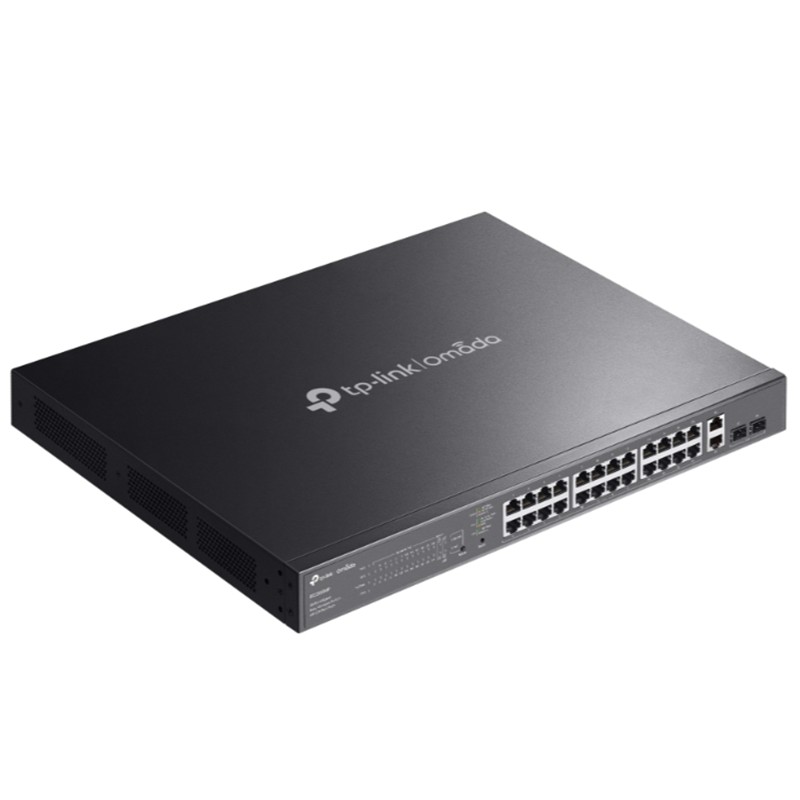 TP-LINK OMADA ES228GMP 28 PORT GIGABIT + 2XGIGABIT SFP YÖNETİLEBİLİR 384W POE METAL KASA SWITCH 