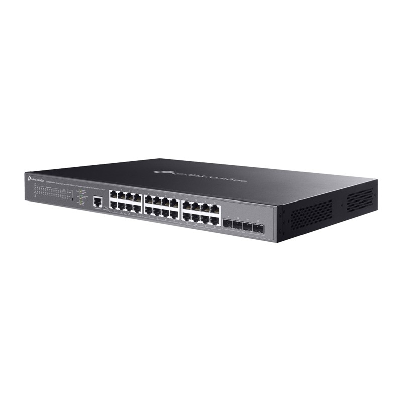 TP-LINK OMADA TL-SG3428XMPP 24 PORT GIGABIT 4X10GE SFP+ L2 YÖNETİLEBİLİR POE SWITCH 