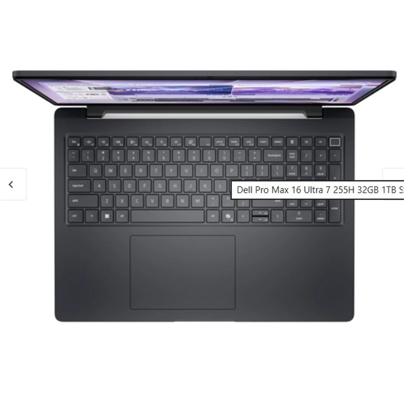 DELL PROMAX 16 NBW MC16250_2 U7-255H 32GB(2X16GB) 1TB SSD 6GB RTX PRO500 BLACKWELL W11P 3 YIL YERİNDE GARANTİ 