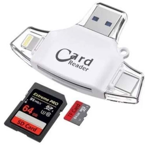 Kruxon ZR11 S CARD READER SD MİCRO SD