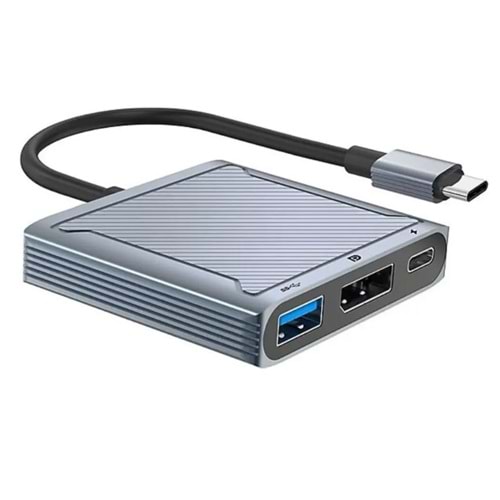 Kruxon ZR285 TYPE-C 3 İN 1 DİSPLAYPORT