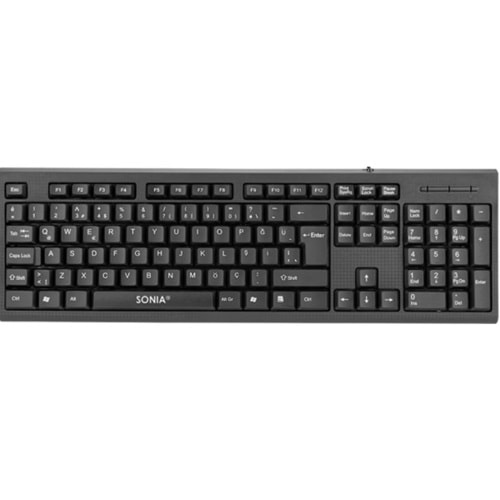 SONİA SNX100 KABLOLU KLAVYE
